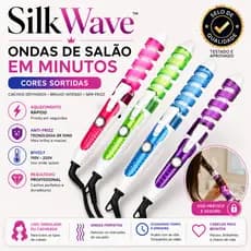 Modelador de Cachos Profissional - Bivolt - (Cores Sortidas) Babyliss Anti-Frizz Ondas Perfeitas