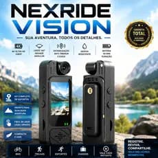 Câmera de Ação Esportiva Full Hd À Prova D'água KA-7876