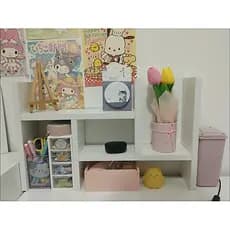 Nicho De Mesa Ajustável Organizador Home office