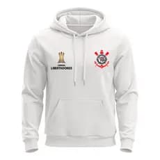 Blusa Frio Moletom Jaqueta Casaco Corinthians Libertadores