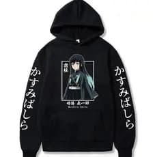 Moletom Masculino Anime Demon Slayer Muichiro Tokito Hashira