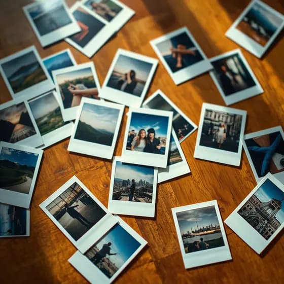 KIT Com Mini fotos Personalizados para presentes criativos