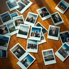 KIT Com Mini fotos Personalizados para presentes criativos