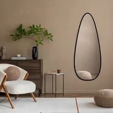 Espelho Decorativo Oval Grande 70cm X 160cm - Modelo João Bobo