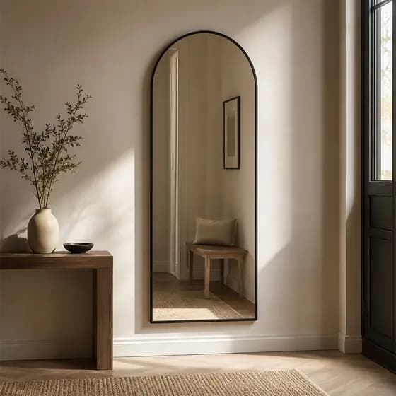 Espelho Portal Decorativo 160x70cm Corpo Inteiro Grande Para Sala Quarto Hall Banheiro