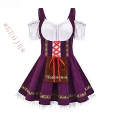 GUOJH traje de frida para oktoberfest festa alemã