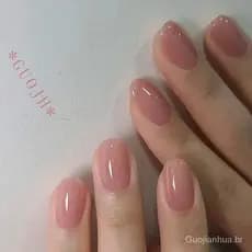 24Pcs Bailarina Unhas Postiças com Cola Curtas Ferramentas De Beleza Do Prego Pressione em Unhas Falsas Cobertura