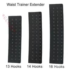 Cinta Modelador Extensor Corset 12 13 14 15 16 17 18 Ganchos 24 Cm 25 26 28.5 30 Curto Alongar Alongamento Trainer Cintu