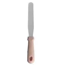 Espátula de Punho Reta Rosa 32 cm Vivian Festas