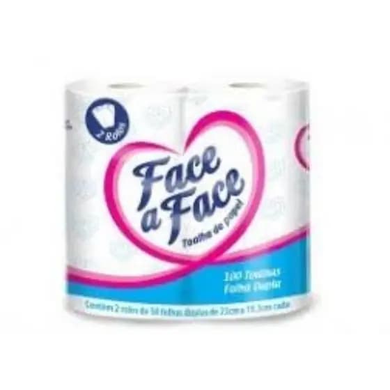 Papel Toalha 2 Rolos C/50 Folhas