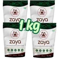 Kit Farinhas 4 Unidades Zaya Flour Mandioca S/Glúten Vegana 1kg