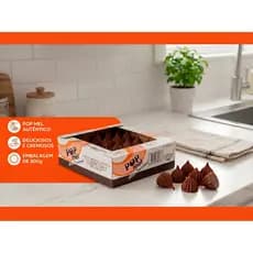 Doce Tradicional Chocolate Clamel Teta de Nega 800 gramas 50 Unidades