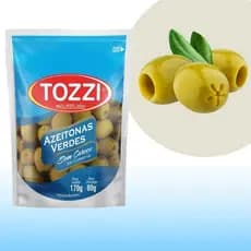 Azeitonas Verdes S/ Caroço Azeitona Drenada 80g Tozzi