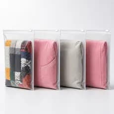 Saco Plástico Zip Lock Hermético Abre e Fecha Kit com 10 Transparente  P 30x45 - Promoção !