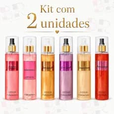 Body Splash 250ml Kit com 2 Unidades Escolha o Aroma