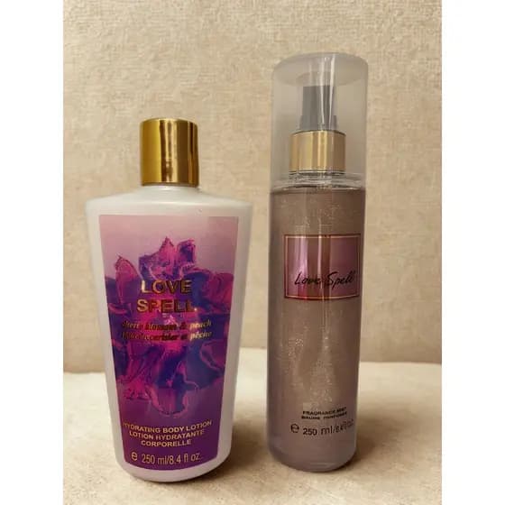 Kit Body Splash + Creme Love Spel 250ml Lançamento