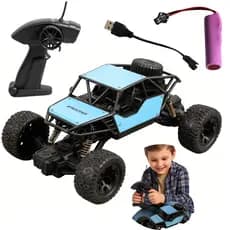 Carrinho Controle Remoto Recarregável 4x4 Off Road Infantil