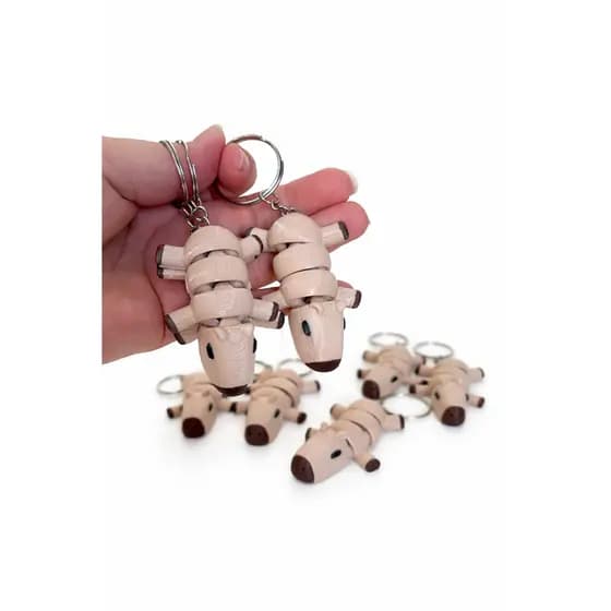 Chaveiro Capivara Articulado Kit 5/10/20 Unidades Lembrancinha Fidget