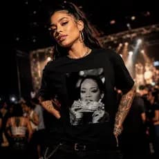 Camiseta Cantora Rihanna Camisa Vintage Básica 100% Algodão Streetwear Temos Plus Size Premium