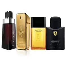 kit 4 Perfumes Marculino tradicional 100ml ENVIAMOS NO MESMO DIA
