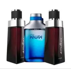 KIT 3 Perfume Masculino Inspirado em Fragrâncias Importadas Aroma Amadeirado  Marcante Tipo Kaiak Malbec PRIMEIRA LINHA