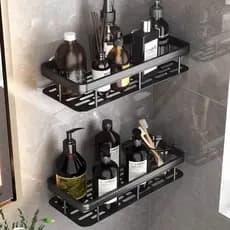 Suporte De Shampoo  Prateleiras De Banheiro Sem Furo Premium Top