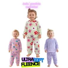 Até 2 CONJUNTOS ULTRA SOFT FLEENCE MENINA LINDO E CONFORTÁVEL M AO 10