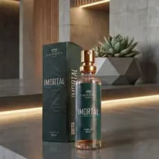 Perfume Masculino De Bolso 15ml Alta Fixação Deo Colônia Amadeirado Ultra Intenso