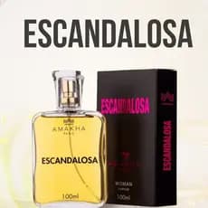 Perfume Feminino Escandalosa Amakha Paris 100ml Spray Doce Floral Marcante