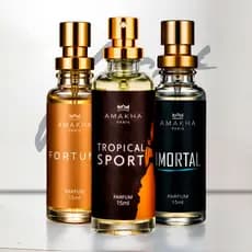 Kit 3 Perfumes Masculinos Fragrâncias Marcantes Elegantes e Duradouras Importados