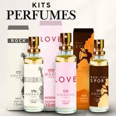 Kit Perfume 15ml  De Bolso Alta Fixação Atacado Revenda Grande Quantidade Oferta