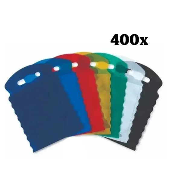 Sacolinhas lixo car LISAS  21x16 40 gms 400 unidades atacado para lava rápido