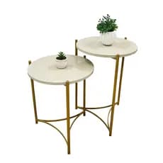 mesa de canto redonda apoio lateral para sala sofa moderna mesa tripé mesa pé de ferro mesa de canto retro pé dourado