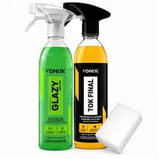 Kit Glazy Anti Fog Limpa Vidros Cera Spray Tok Final Vonixx