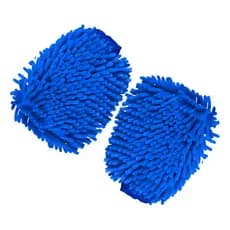 2 Luvas Microfibra Macia Lavagem Automotiva Carro Moto Não Risca