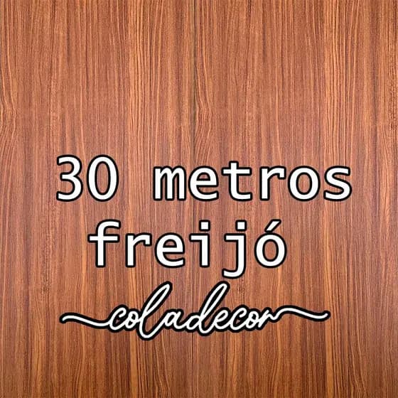 Papel de Parede Adesivo Lavável Autocolante madeira freijó- 30 METROS X 45CM 3D