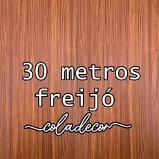 Papel de Parede Adesivo Lavável Autocolante madeira freijó- 30 METROS X 45CM 3D