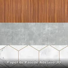 Papel de Parede Decorativo Auto Adesivo - 5 METROS x 45CM sala, quarto