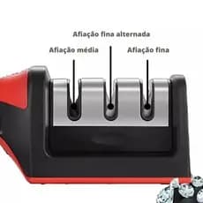 Afiador De Faca Amolador De Fases 3 Profissional Q9