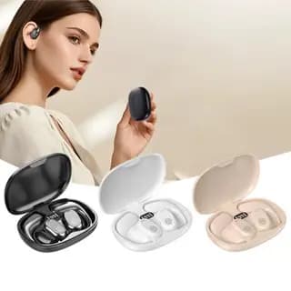Fones de ouvido esportivos Bluetooth com exibição digital da carga 5.3 uriculares TWS ruído esportivo -B8