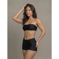 Sunga Feminina Sunkini Hot Pants Segunda Pele Academia Praia Piscina Biquini Gospel