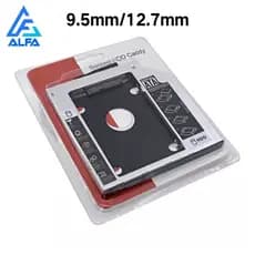Adaptador Case Caddy 9.5mm,12.7mm Hd Ssd Sata 2.5 Gaveta Notebook