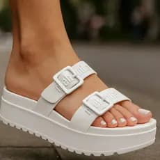 Chinelo Feminino Sandália Papete Melzina Slide Lançamento Leve Conforto Verão