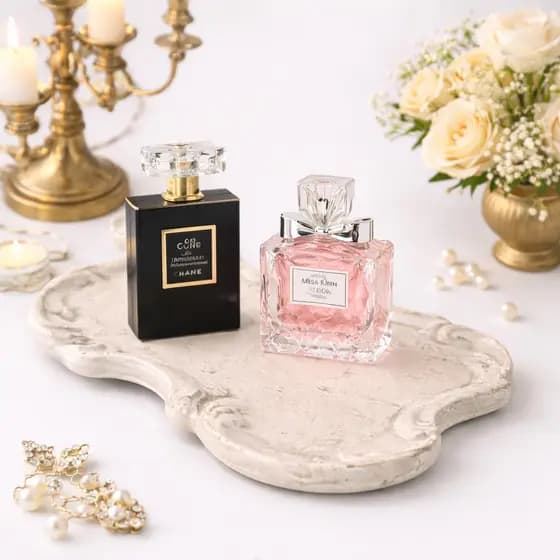 Bandeja Decorativa Elegance Porta Objetos Organizador Porta Treco para Perfumes Maquiagens Joias