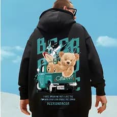 Casaco Moletom Urso Bora Praia Novo! - ENVIO IMEDIATO