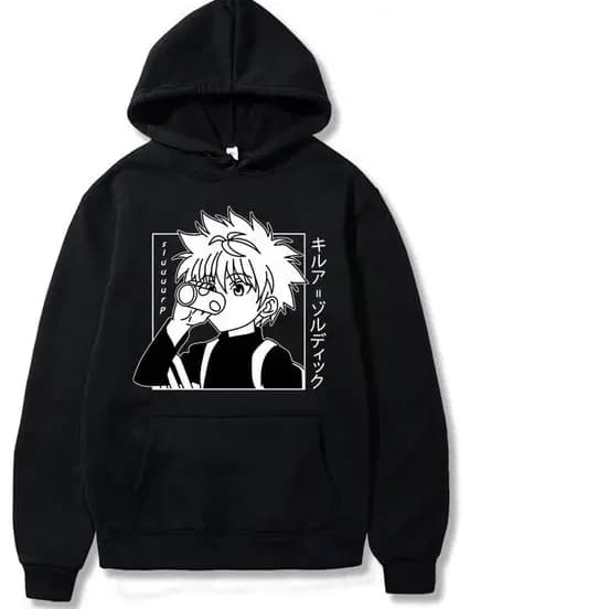 Blusa De Frio Casaco Moletom Anime Manga Com Capuz
