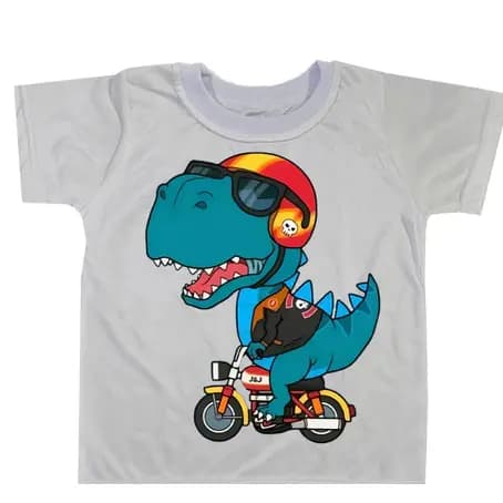 Camiseta Estampada Praia Verão Helanca Alta Qualidade Dia a Dia