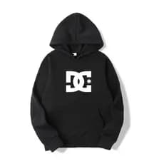 Moletom canguru com capuz  DC moletom simples em Algodão de manga longa tendência de rua moletom moda outono e inverno