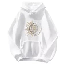 Casaco Moletom Unissex Hippie Sol Live By The Sun Love By The Moon Novo! 2025