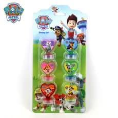 6Pcs/set Paw Patrol Stamps Brinquedos De Natal Para Meninos E Meninas